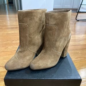 Suede Ankle Booties